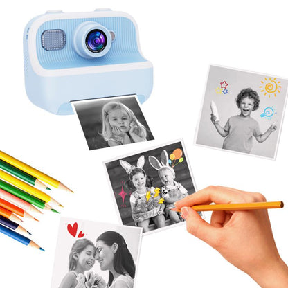 Instant Print Camera for Kids - Inkless Photo Capture