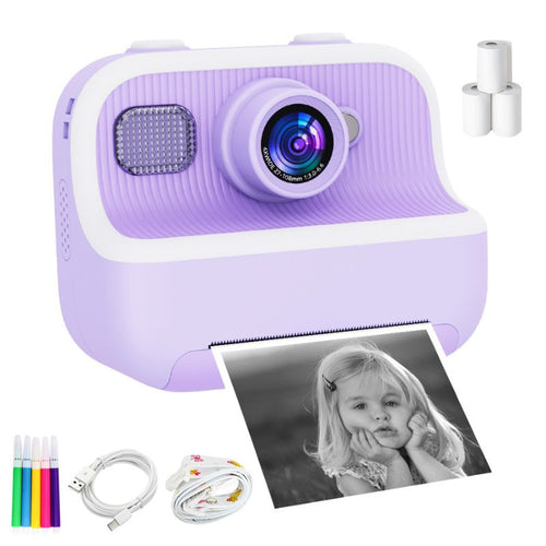 Instant Print Camera for Kids - Inkless Photo Capture