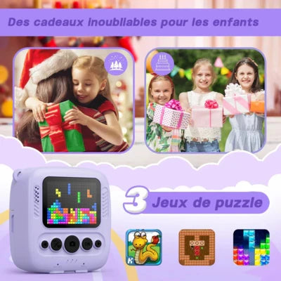 Children's Instant Camera 1080p with 32GB Memory Card Included