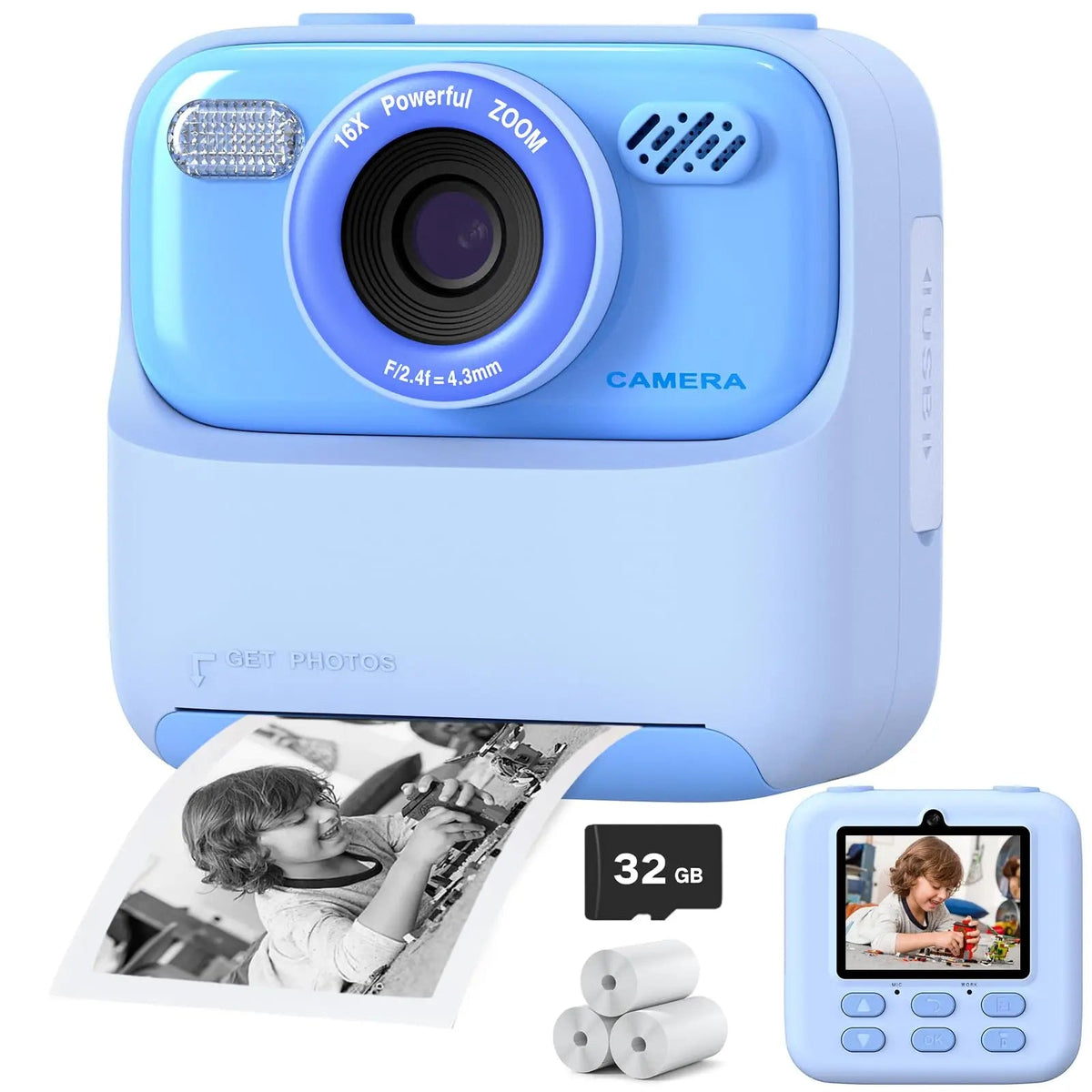 Instant Print Camera for Kids – Fun and Creative Photography