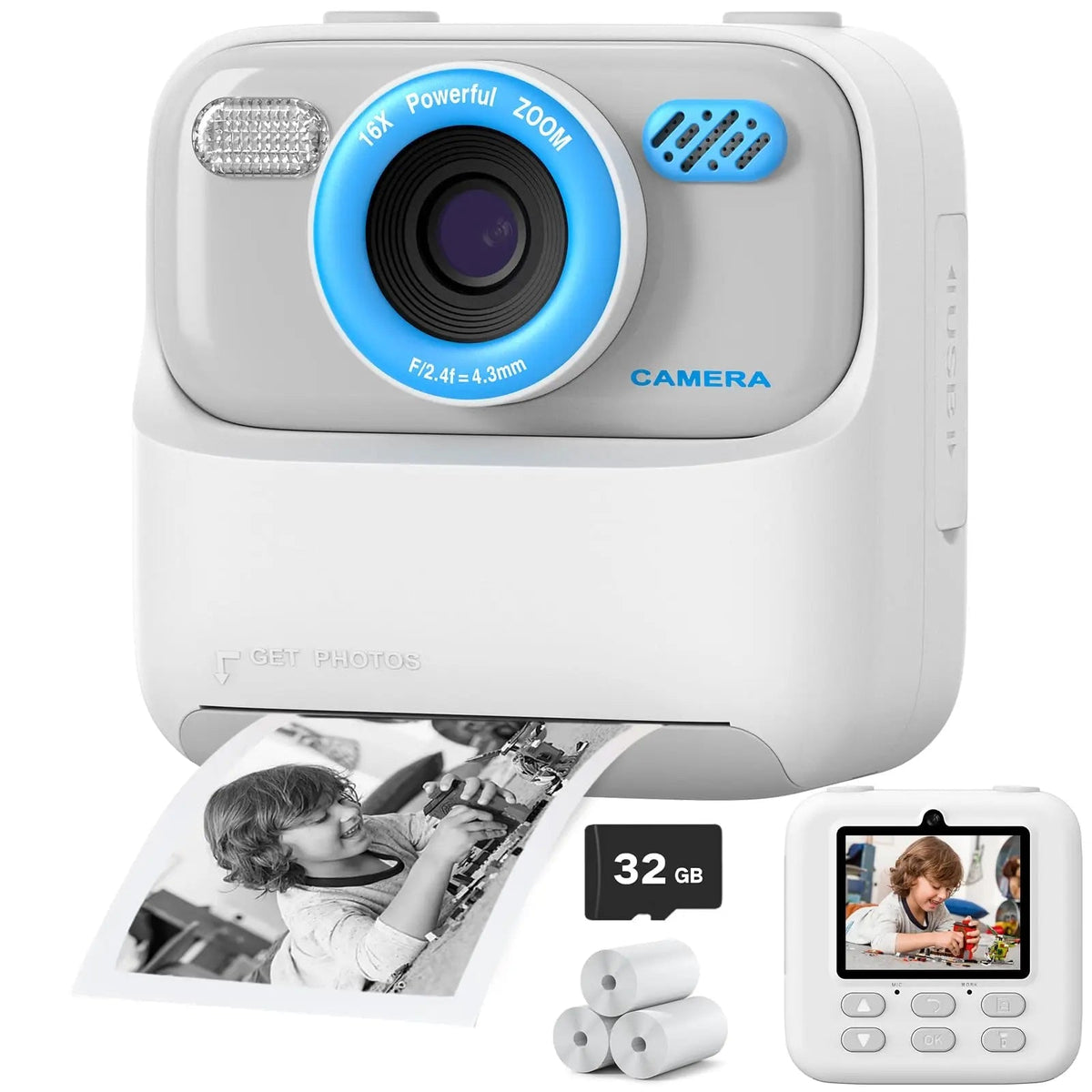 Instant Print Camera for Kids – Fun and Creative Photography