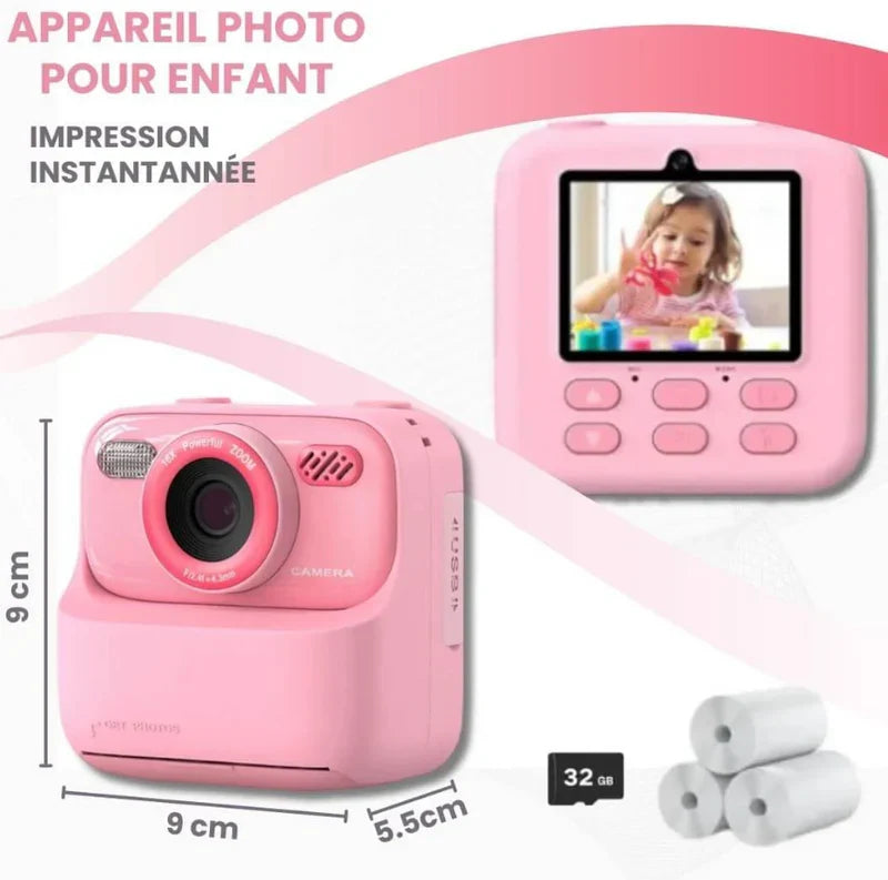 Instant Print Camera for Kids – Fun and Creative Photography