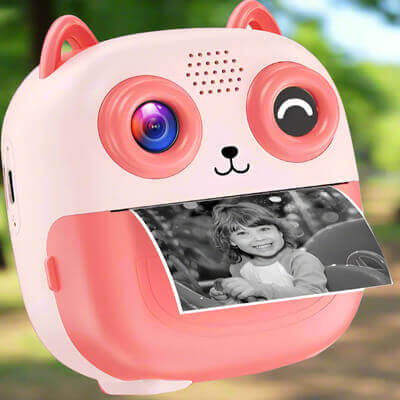 Children's 32MP Instant Camera with Dual Lens