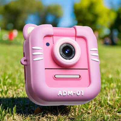 Children's Instant Camera with 48MP Rotating Lens