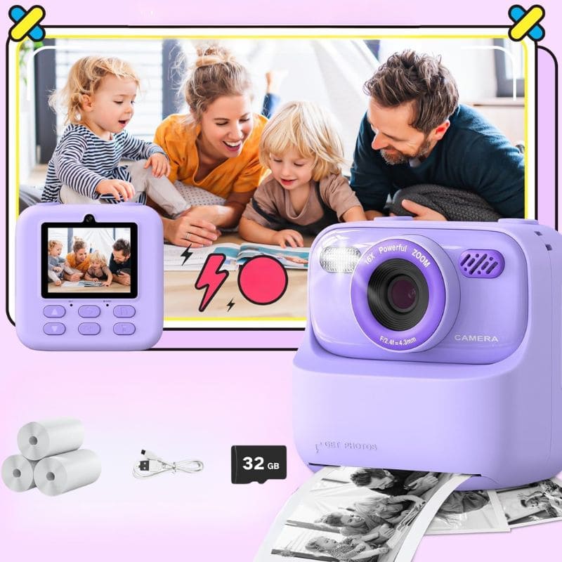 Creative Kids Instant Camera for Fun Photography