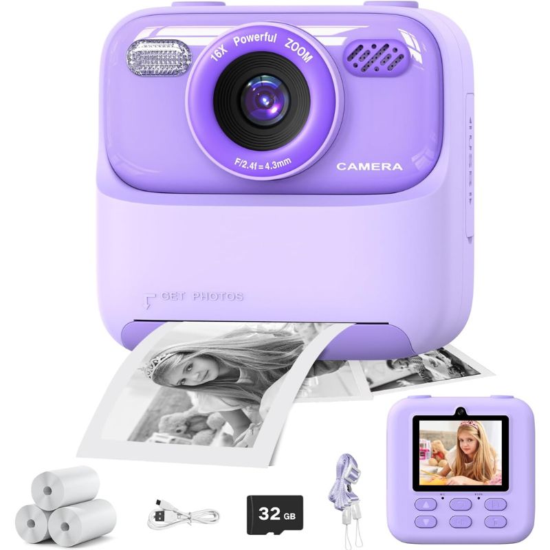 Creative Kids Instant Camera for Fun Photography