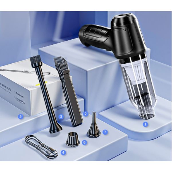 Cordless 3-in-1 Car Vacuum Cleaner – High-Power Design