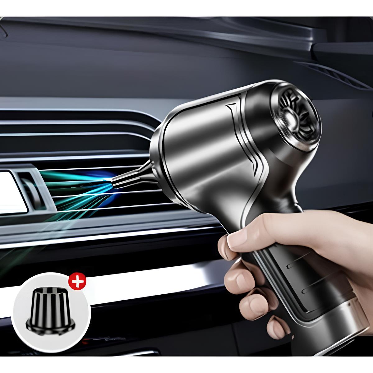 Cordless 3-in-1 Car Vacuum Cleaner – High-Power Design