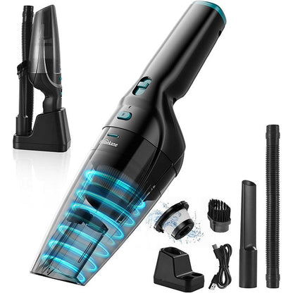Cordless Handheld Vacuum Cleaner with Charging Dock – High Power