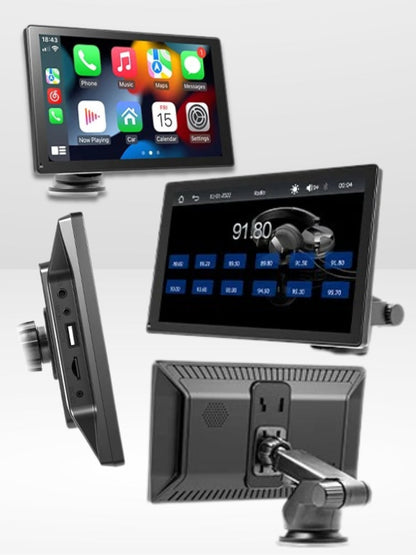 9” HD Touchscreen Wireless Car Radio with CarPlay Functionality