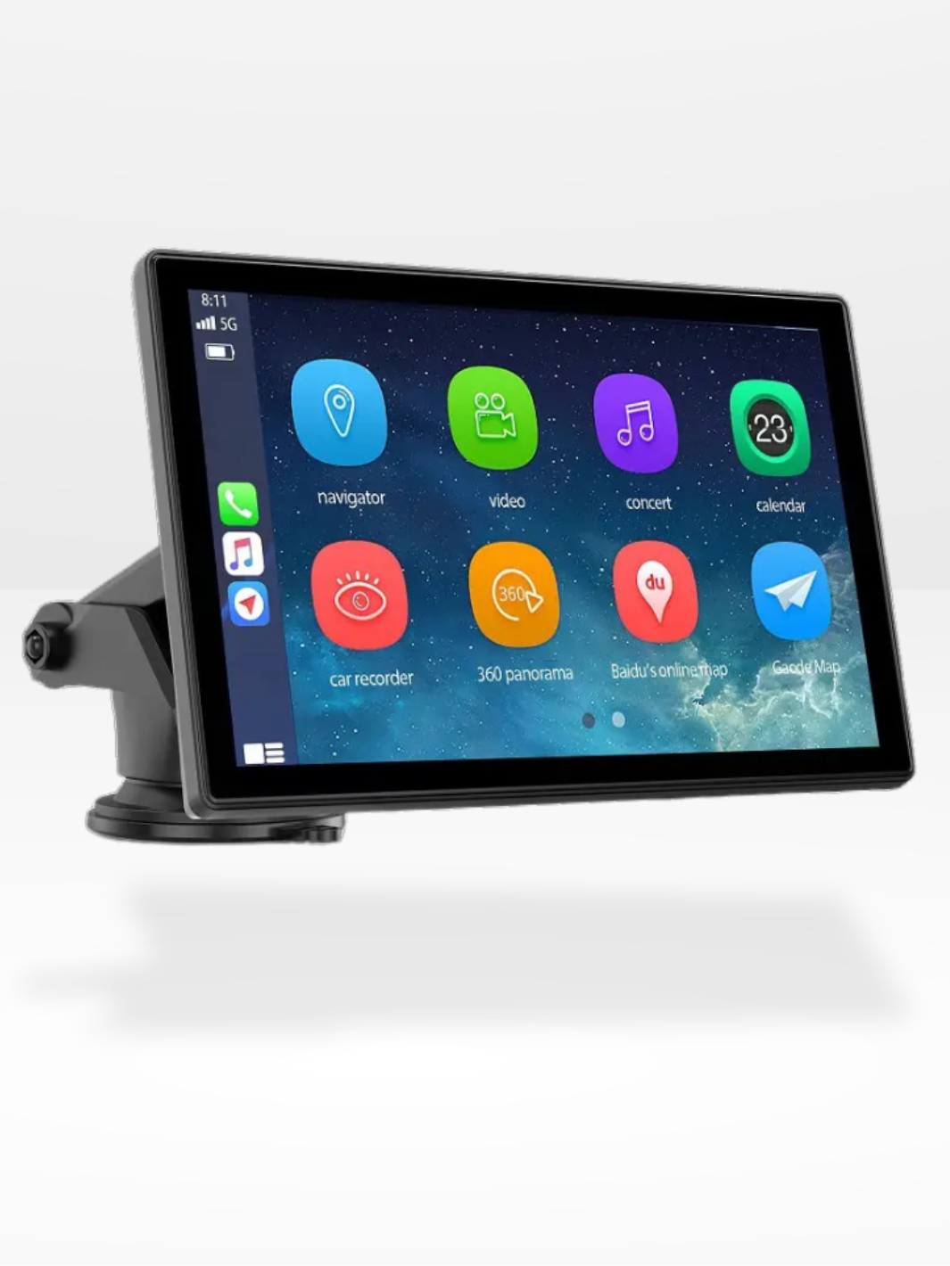 9” HD Touchscreen Wireless Car Radio with CarPlay Functionality