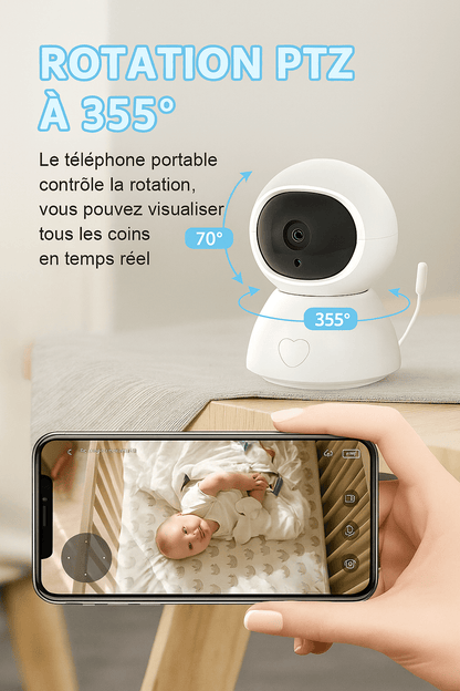 1080p Night Vision Baby Monitor Camera