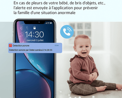 1080p Night Vision Baby Monitor Camera