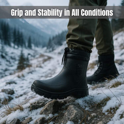 Waterproof Thermal Lined Boots with Non-Slip Sole