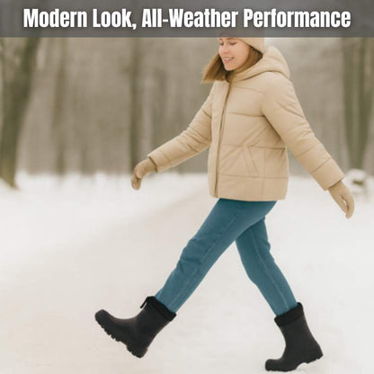 Waterproof Thermal Lined Boots with Non-Slip Sole