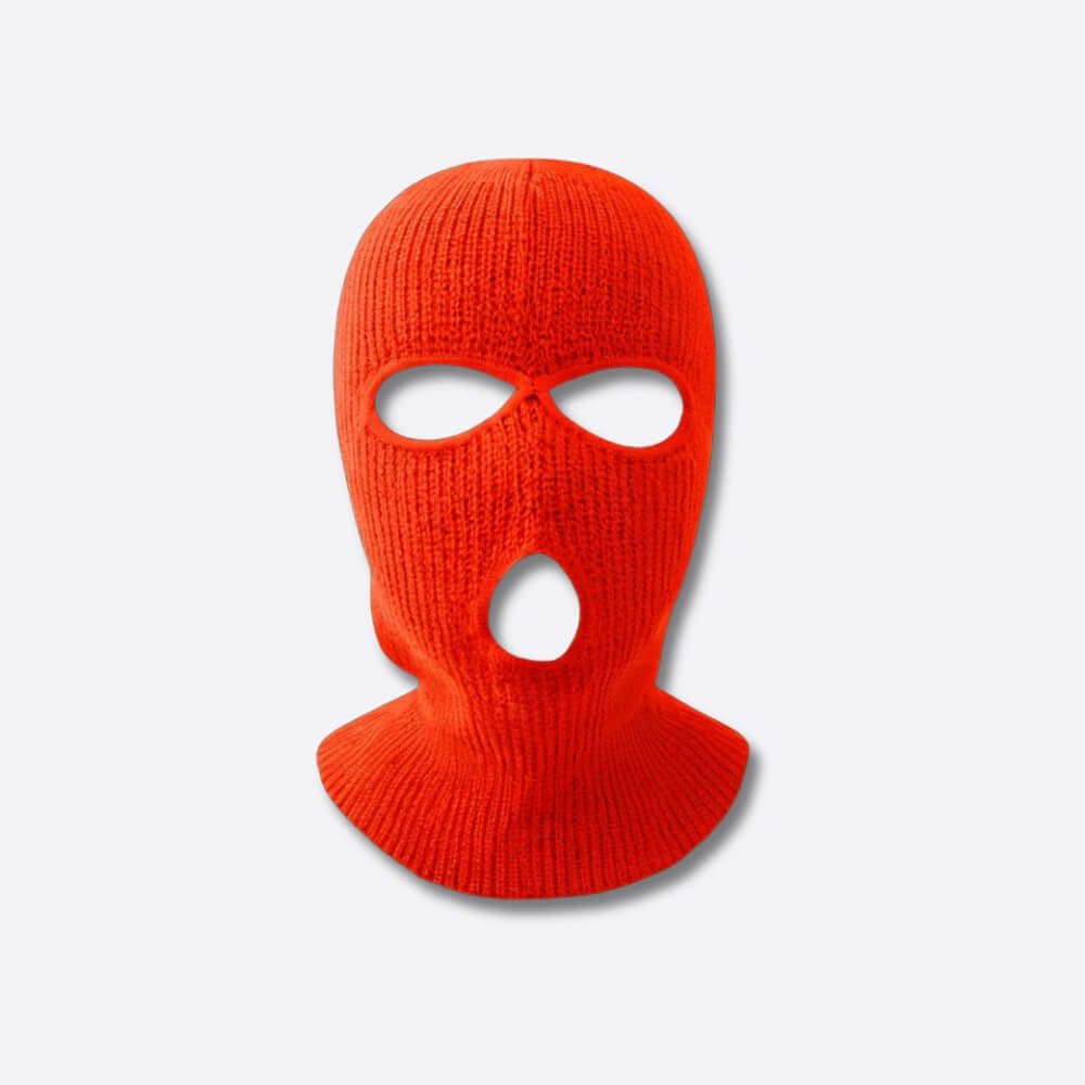 Breathable Knitted Wool Hood for Skiing and Motorcycling - Warm