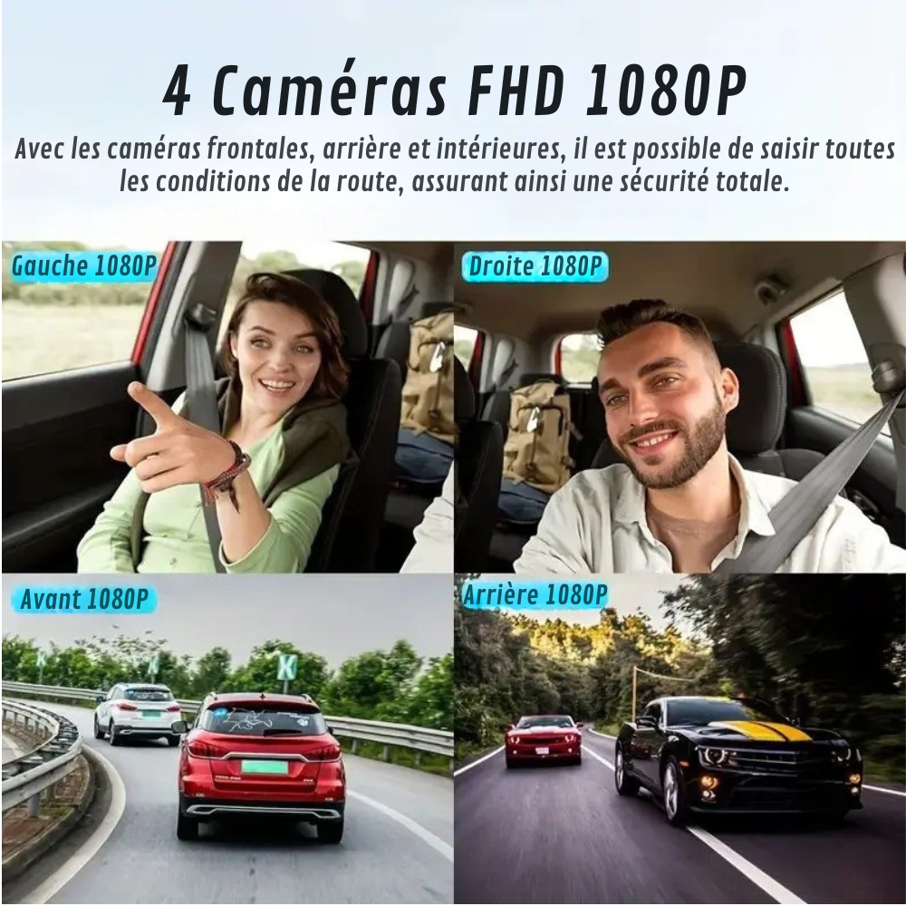 4K Ultra High Definition Vehicle Camera with Integrated GPS