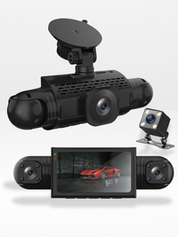 Vision360 Max™ Pack | 360° Dashcam + Rear Camera + Free 32GB SD Card