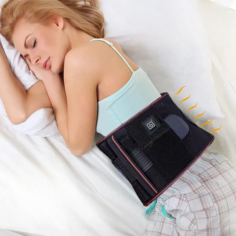 Adjustable Heating Belt for Back Relief – 3 Heat Settings