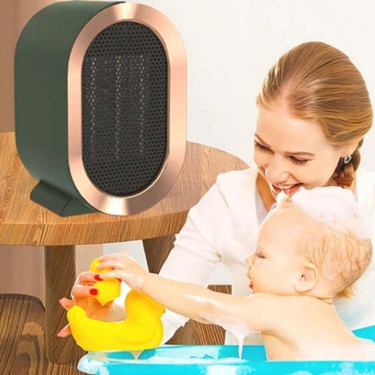 Portable Electric Heater with Overheat Safety – Affordable Design