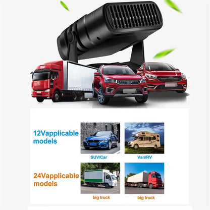 Compact Electric Heater for Cars – Portable Vehicle Heating Solution