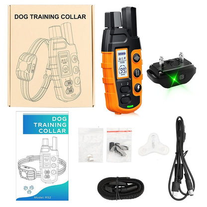 Waterproof Dog Training Collar with 3 Adjustable Modes