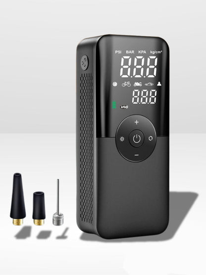 4-in-1 Rechargeable Portable Car Air Pump