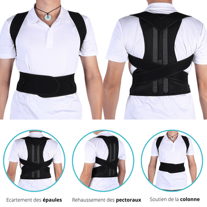 Adjustable Posture Corrector for Pain Relief and Improved Confidence