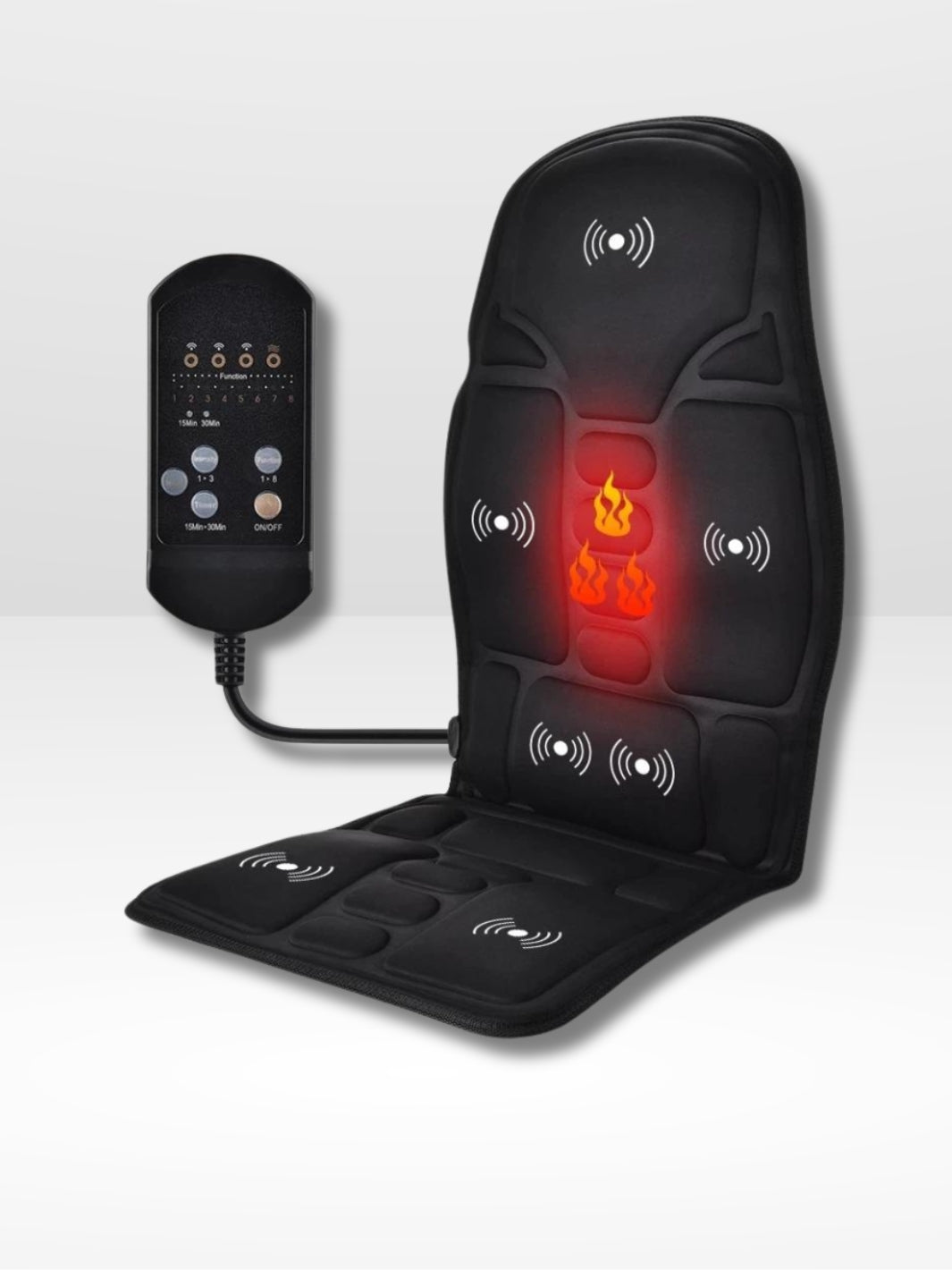 Car Cushion with Heating and Massage Features – Ergonomic Support