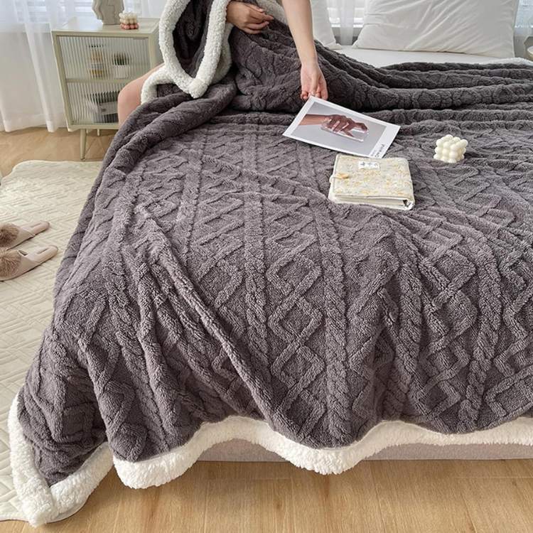 Weighted Blanket for Comfort and Relaxation – Soft and Gentle Design