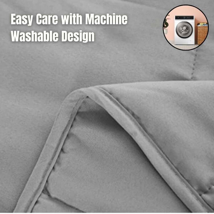 Weighted Blanket for Stress Relief and Deep Sleep – Comforting Design