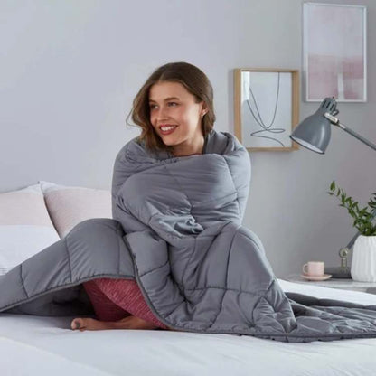 Weighted Blanket for Stress Relief and Deep Sleep – Comforting Design