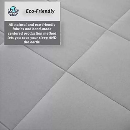 Weighted Blanket for Stress Relief and Deep Sleep – Comforting Design