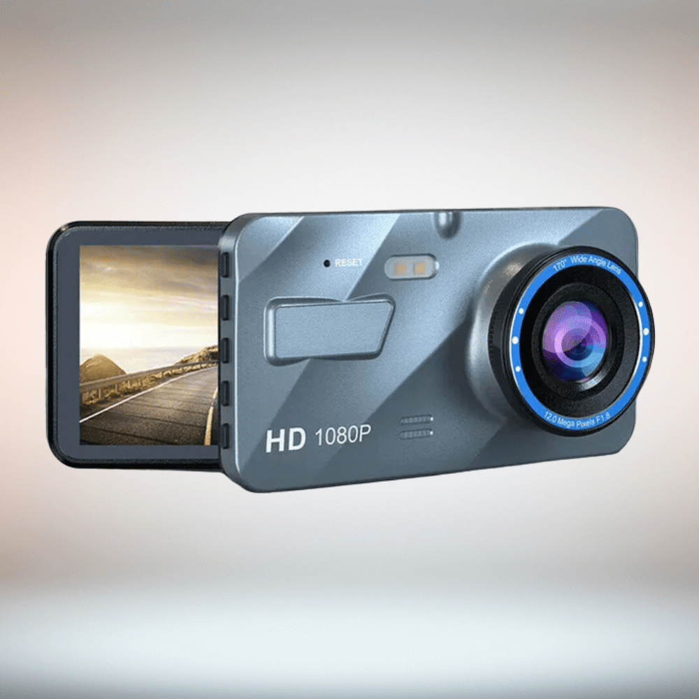 Car Dash Cam with Night Vision – Front and Rear Recording