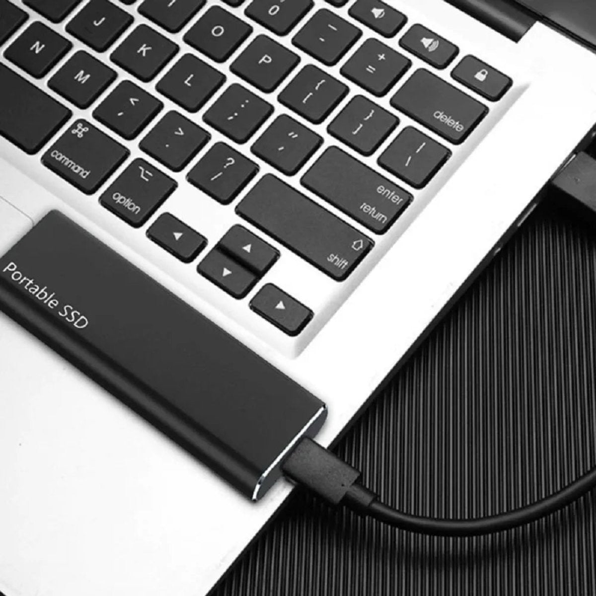 Portable External Hard Drive for Various Devices – Compact Design