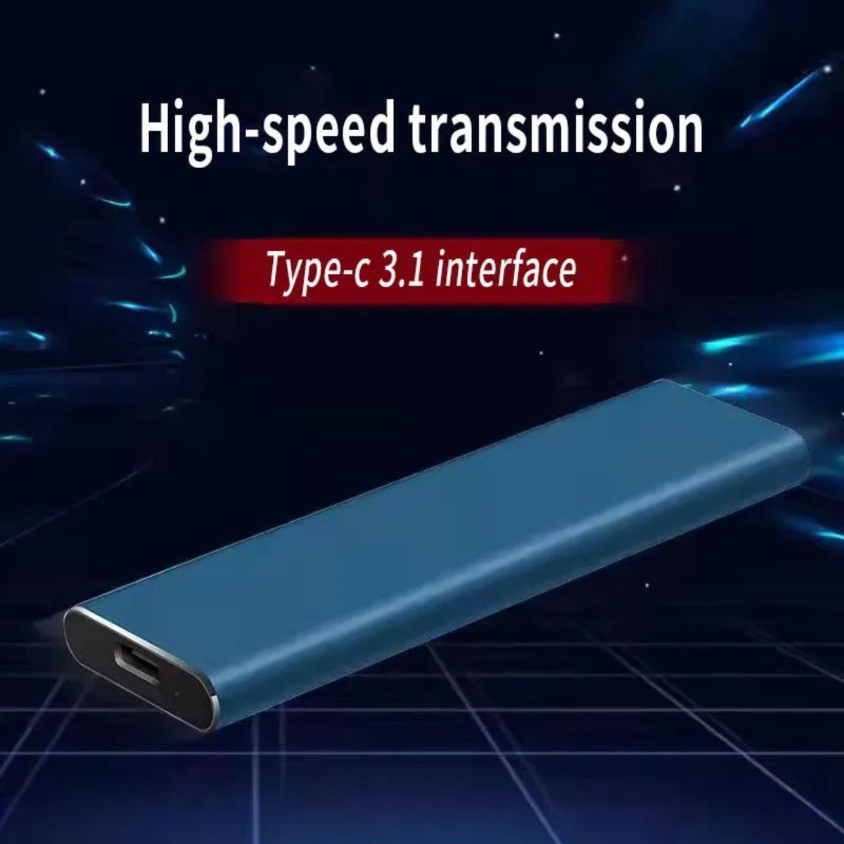 Portable External Hard Drive for Various Devices – Compact Design