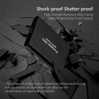Portable External Solid State Drive – High-Speed USB 3.1