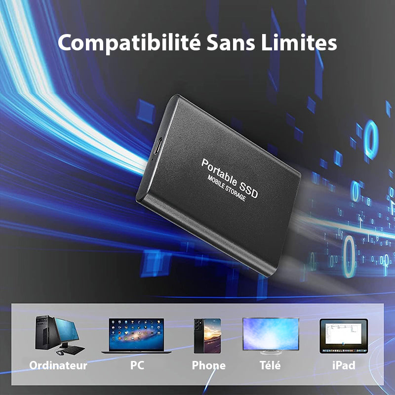 Portable External Solid-State Drive – High-Speed Storage Solution