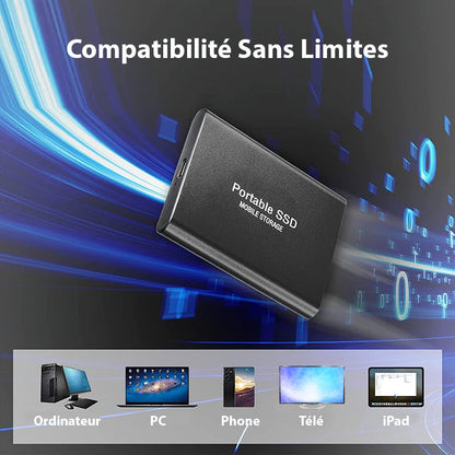 Portable External Solid-State Drive – High-Speed Storage Solution