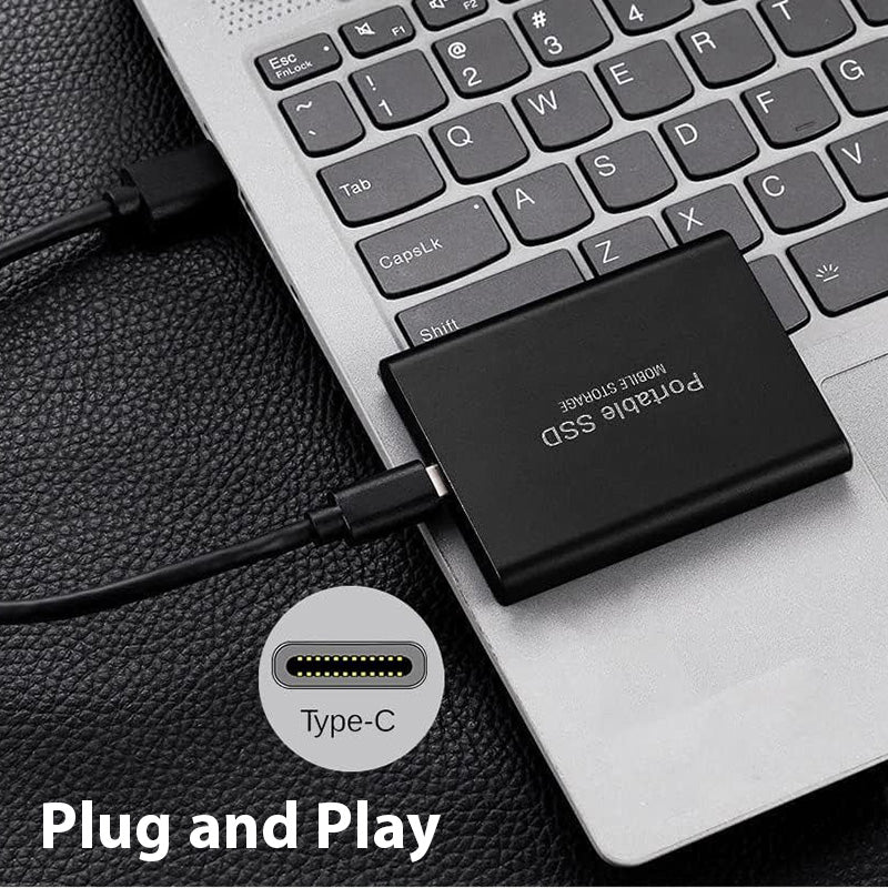 Portable External Solid-State Drive – High-Speed Storage Solution