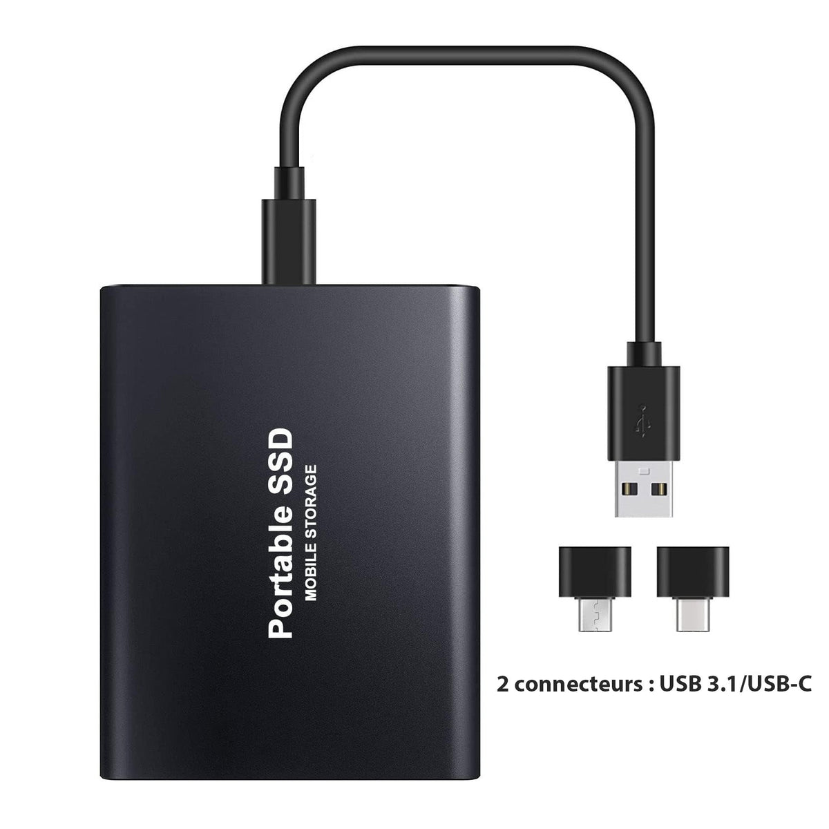 Portable External Solid-State Drive – High-Speed Storage Solution