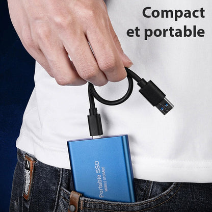 Portable External Solid-State Drive – High-Speed Storage Solution