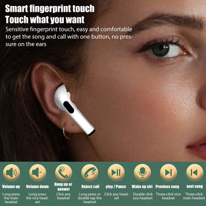 Wireless Bluetooth Earbuds with Noise Cancelling and 24-Hour Battery Life