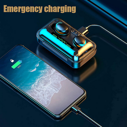 Wireless Earbuds with Noise Cancelling Feature and 25 Hours Battery Life