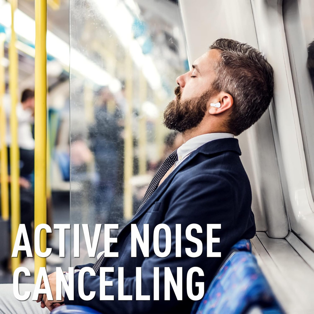 Bluetooth Earbuds with Active Noise Reduction Technology
