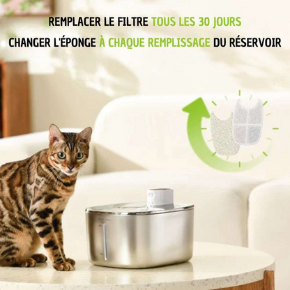 4L Cat Water Fountain – Wireless Design with Extended Battery Life