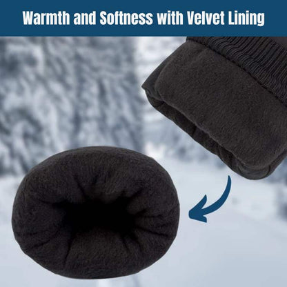 Waterproof Ski Gloves with Touchscreen and 3M Insulation