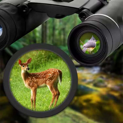 High-Definition 8x Compact Binoculars with Clear Lenses