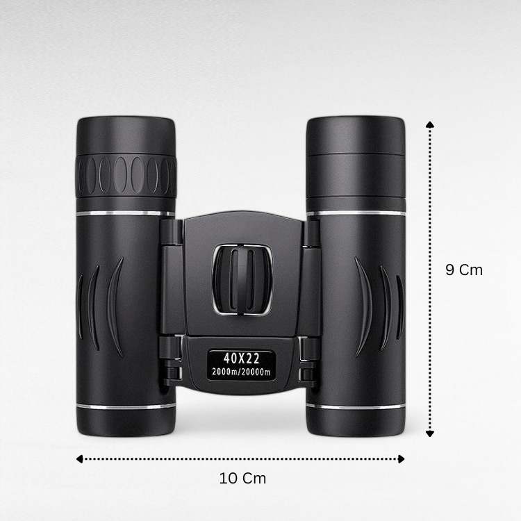 High-Definition 8x Compact Binoculars with Clear Lenses