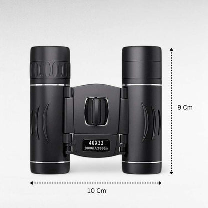 High-Definition 8x Compact Binoculars with Clear Lenses